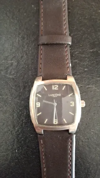 Orologio LANCOME Uomo Pelle Marrone