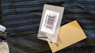 Sciarpa Heppyd blu e grigio