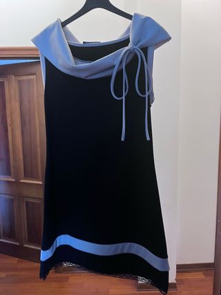 Vestito smanicato donna