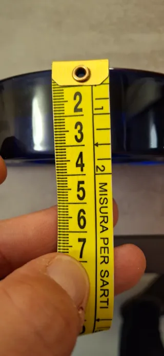 Posacenere in Vetro di Murano Blu