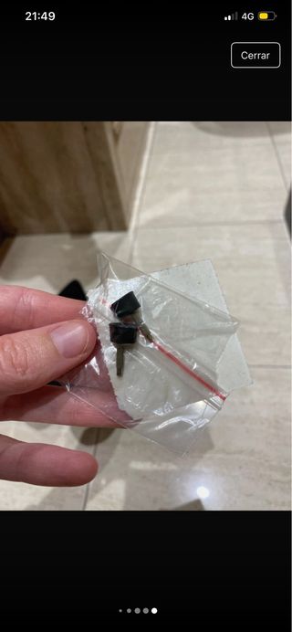 Zapatos de tacón Glitter Girl ante negro 39