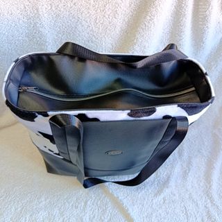 Bolso Tote Estampado Vaca Polipiel