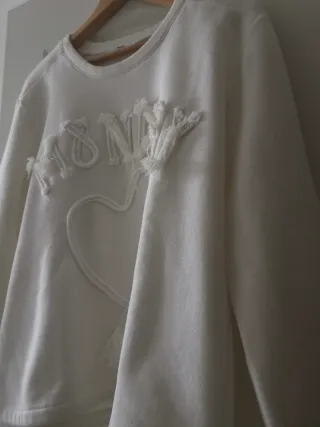 Sudadera Beige Talla L