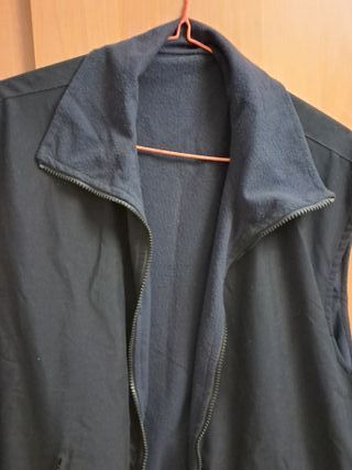 REGALO Chaleco azul con cremallera