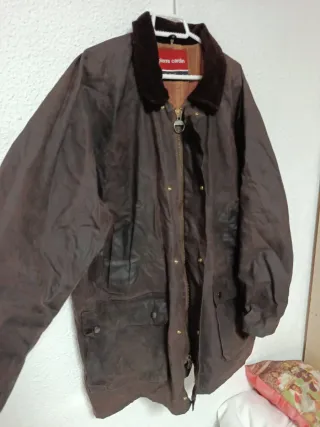 Chaqueta Pierre Cardin Encerada Marrón tip barbour