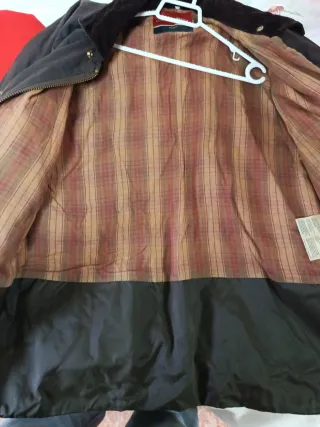 Chaqueta Pierre Cardin Encerada Marrón tip barbour