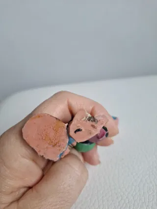 Lote 3 figuras belén cabezones