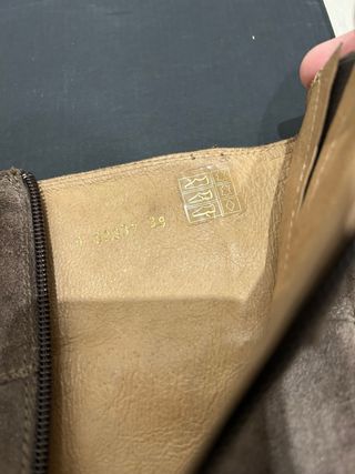 Botas Callaghan ante topo