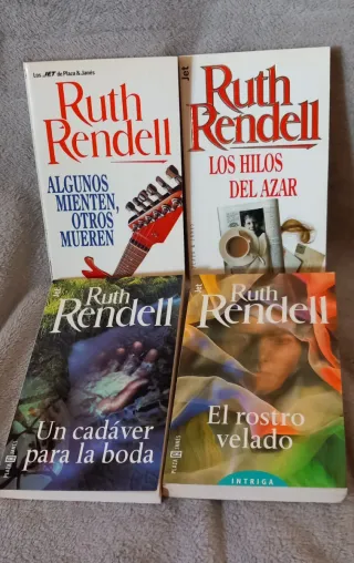 Lote libros Ruth Rendell