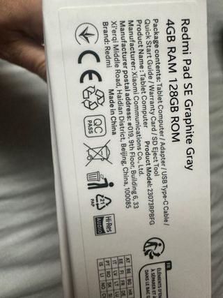 Tablet Redmi Pad SE 128 GB