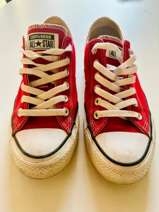 Converse All Star Rojas Talla 38