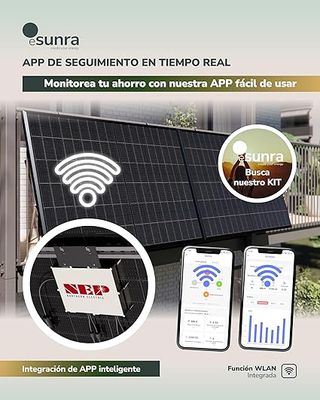 Panel solar bifacial de 430W - ALLBLACK