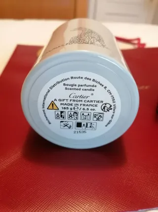 Vela Cartier + Bolsa + Pantera logo NUEVOS