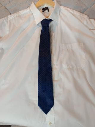 Lote 3 corbatas: rayas, cuadros y pintas