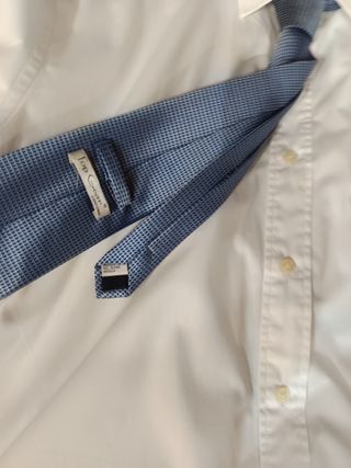 Lote 3 corbatas: rayas, cuadros y pintas