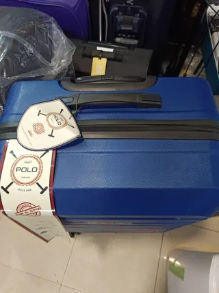 Maleta grande Polo azul 23kg