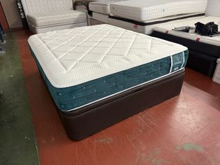 CANAPÉ Y COLCHON ALOKY VISCO 160x200