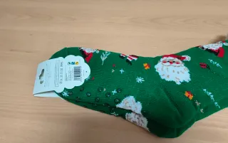 Calcetines de Navidad de Papá Noel Talla 40 a 46