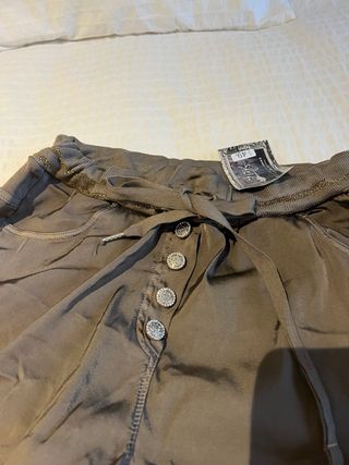 Pantalón  tejido brillo Zak Sitges