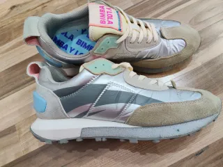 Zapatillas Bimba y Lola Beige/Plata