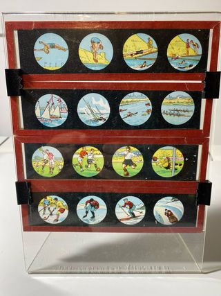 Cristales Linterna Mágica 1890-1910