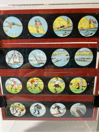 Cristales Linterna Mágica 1890-1910