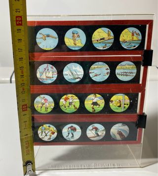 Cristales Linterna Mágica 1890-1910