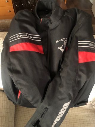 Lote Casco Guantes Moto y Chaqueta