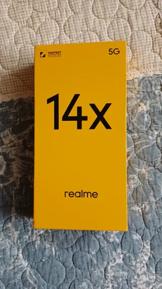 Móvil Realme 14X 5G Negro 256GB 8GB RAM