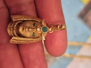 Cadena y Colgante Oro 18k 38g