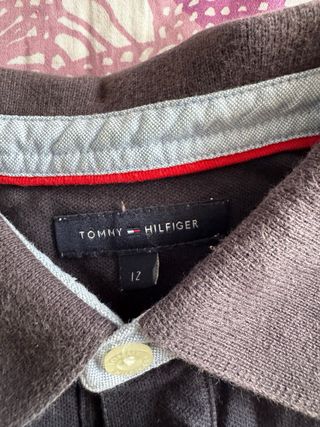 Polo Tommy Hilfiger manga larga