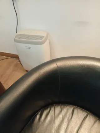 2 Butacas Negras Ikea Piel Sintética