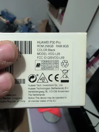 Huawei P30 Pro Negro