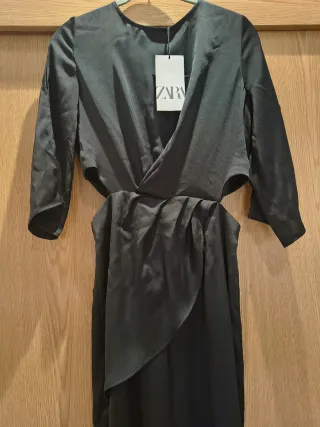 Mono largo Zara negro talla S y XS