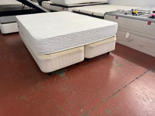 2CANAPÉS Y COLCHON VISCO 135x190