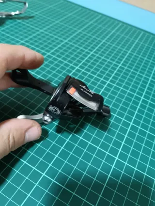 Mando y Desviador Shimano XT 2 Platos