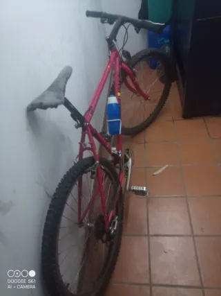 Bicicleta Montaña Roja