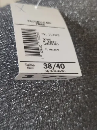 Bolero fiesta hilo plateado con lentejuelas