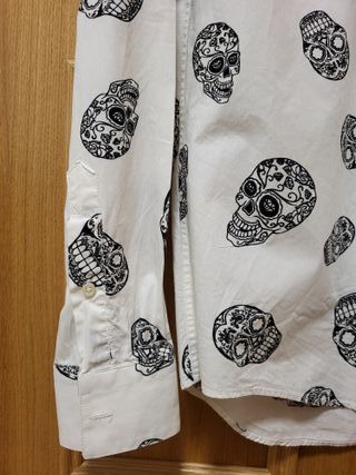 Camisa. Estampada. Calavera. ZARA