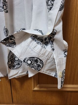 Camisa. Estampada. Calavera. ZARA