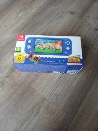 Nintendo Switch Lite Azul + Animal Crossing