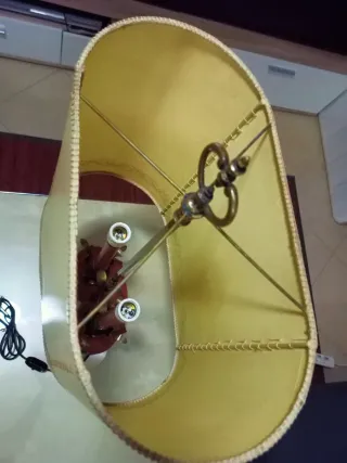 Lámpara de Mesa Victoriana tipo "Bouillotte"