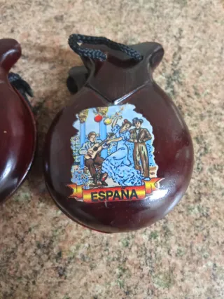 Castañuelas souvenir España