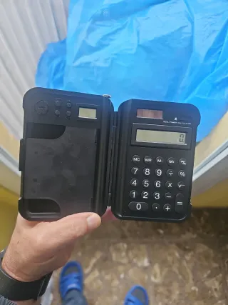 Calculadora digital solar Marksman Compact Date