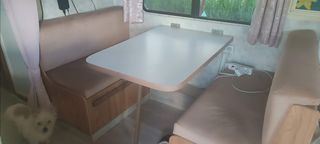 Asiento doble camper convertible en cama