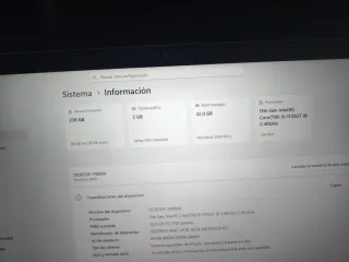 Dell Precision 3560 i5 11th Gen 32GB RAM 256GB SSD