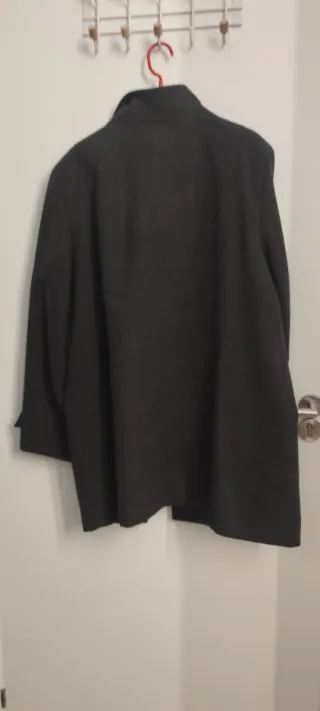 Abrigo gris mujer nuevo