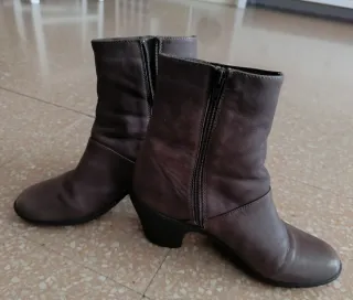 Botines de piel Camper