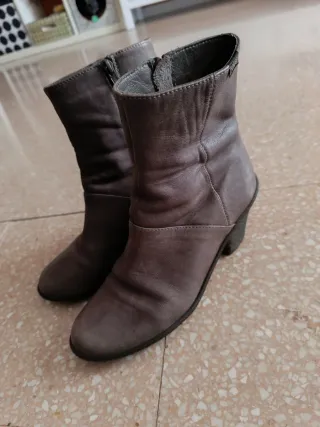 Botines de piel Camper