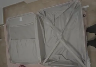 Maleta Primark Dura Rosa Un Solo Uso